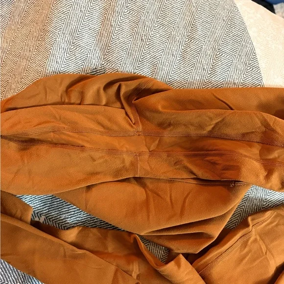 Lululemon Align Super High Rise copper leggings